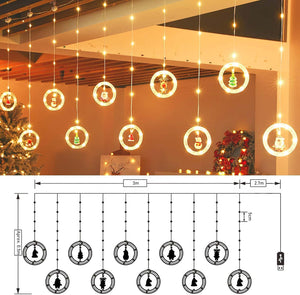 LUCES LED AROS NAVIDAD-3 METROS      MEXIMARKET 🎄