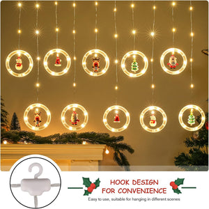 LUCES LED AROS NAVIDAD-3 METROS      MEXIMARKET 🎄