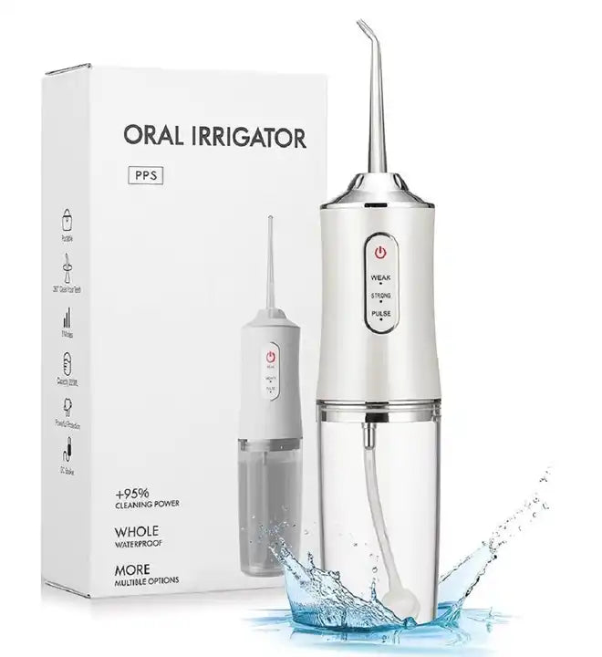 Irrigador Bucal Limpiador Dientes, Garganta y Boca  MEXIMATKET 🛒