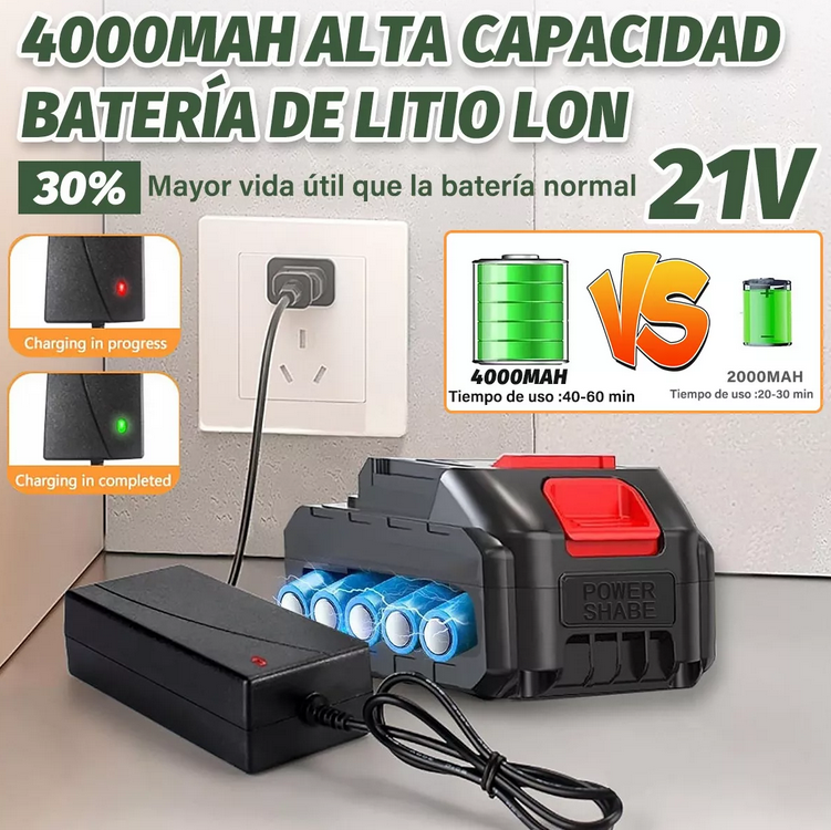 Desbrazadora Podadora Recargable 3 en 1  MEXIMARKET 🛒